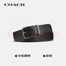 蔻驰（COACH）【品牌直供】男士HARNESS针扣腰带黑色 CQ024 实拍图