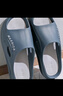 回力居家男士拖鞋室外穿四季防滑臭沙滩凉拖鞋HL02331蓝灰色40-41码 实拍图