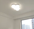 雷士（NVC）LED卧室吸顶灯护眼全光谱智能遥控房间灯云朵造型儿童房灯具 全光谱云朵 65W 智控调光 实拍图