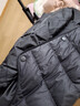 雪中飞经典新款基础舒适轻薄羽绒便捷短款保暖羽绒小马甲轻盈便携舒适 宝石黑|8086-女 2XL 180/100A 实拍图