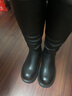 热风（hotwind)长筒靴女冬季女士厚底增高复古休闲显瘦高筒骑士靴子 实拍图