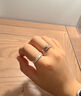 BJYLS999足银戒指女男素圈食指环小众开口纯银尾戒饰品实用礼物送女友 【999足银】极简素圈戒指-女款 实拍图