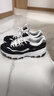 斯凯奇奥利奥|秋季黑白老爹鞋复古熊猫鞋透气厚底增高运动鞋 实拍图