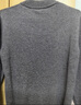 杉杉[加厚款550g大码]100%纯羊毛衫男士秋冬季打底针织衫圆领套头毛衣 实拍图