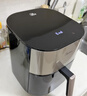美的（Midea）小炎烤空气炸锅上下双热源 可视大视窗免翻面 家用智能触屏 6L实用大容量空气炸锅蒸烤一体KZC6054 实拍图