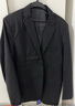 马尼亚袋鼠【次日达可选】秋冬新款西服套装男士修身商务正装外套职业西装整 (西服+西裤+衬衫)黑色7件套 2XL 【115-125斤】 偏小 实拍图
