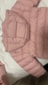 优衣库婴幼儿宝宝PUFFTECH空气棉服可机洗拉链连帽外套排骨478427 10 水粉色 90 实拍图