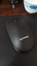 联想（Lenovo）无线鼠标 办公鼠标便携鼠标 笔记本鼠标 电脑鼠标 M26黑色 可充电 带无线2.4G接收器 实拍图