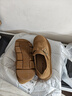 百丽厚底保暖毛毛鞋女2025冬新二层牛皮复古勃肯鞋JD009DM5 棕单里 40 实拍图