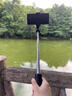 Rtako【超mini1.3米可上飞机】自拍杆手机支架小巧便携式旅游神器360度旋转落地防抖三脚架演唱会手持缩 黑1.3米防抖【防抖手柄| 增稳脚架】 遥控器 实拍图