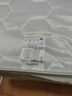 红蜻蜓（RED DRAGONFLY）乳胶床垫1.5米x2.0米记忆棉软垫家用卧室榻榻米垫子海绵租房专用 印花双拼-白绿【厚约10cm】 双人床-180x200cm【不易塌陷】 实拍图