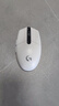 罗技（G）G304 LIGHTSPEED无线鼠标 游戏鼠标 轻质便携 绝地求生FPS鼠标英雄联盟LOL吃鸡 生日礼物 白色 实拍图