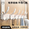 葆氏门后挂钩免打孔挂衣服神器门上挂衣架置物架联排挂衣钩强力承重 实拍图