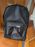 简约双肩包男大容量新款韩版旅行背包女休闲潮流百搭大学生书包 黑色 实拍图