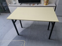 墨例折叠桌电脑桌椅长条桌子折叠书桌弹簧桌学习台式桌面试办公培训桌 实拍图