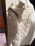 优衣库女装PUFFTECH空气棉服连帽外套/25秋冬新款478571 63 天蓝色 M 实拍图