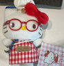 伊美娃娃HelloKitty公仔书包挂件玩偶背包挂饰钥匙扣毛绒挂件生日礼物女生 实拍图