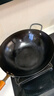 炊大皇铁锅家用无涂层不锈炒锅燃气灶专用炒锅炒菜锅平底锅极铁锅34cm 实拍图