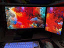 SANC盛色23.8英寸2K原生180Hz FastIPS显示器10bit 硬件低蓝光 小夜灯耳机挂架 电脑电竞屏幕 G52E Max 实拍图