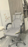 奥伦福特 电脑椅办公椅子电竞椅家用人体工学椅老板椅主播靠背椅皮革转椅 创意工学椅-灰+含乳胶垫【二代】 实拍图