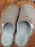 回力日系柔软情侣棉拖秋冬家居室内保暖棉鞋男款HL0006咖啡40-41码 实拍图