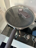 美的（Midea）炒锅不粘锅炒菜锅电磁炉锅304不锈钢平底锅燃气陶瓷0氟雪花不花芯 实拍图