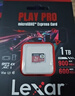 雷克沙（Lexar）1TB TF（MicroSD Express）存储卡 读900MB/s 写600MB/s 游戏机Switch2专用内存卡（PLAY PRO） 实拍图