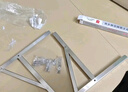 普湃（PURPAVWINNER）不锈钢空调外机支架适用美的海尔奥克斯华凌TCL海信格力小米挂机空调支架1P-1.5匹冷暖空调挂架子 实拍图