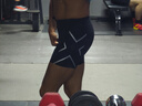 2XU Core系列压缩裤专业运动健身裤男跑步田径户外运动紧身短裤hyrox 黑/银色logo S 实拍图