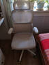 得力（deli）Fold系列工学双背椅 人体工学椅 扶手折叠卧室收纳家居椅 白 实拍图