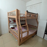 可颜上下铺床儿童床男孩女孩卡通高低床子母床双层床小户型实木上下床 爬梯款 上床宽140  下床宽160 实拍图