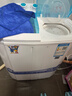 小鸭2.5公斤小型半全自动波轮迷你洗衣机 母婴儿童小洗衣机 出租房家用洗衣机小型洗脱一体XPB25-1637S 实拍图