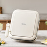 美的（Midea）电饼铛 电饼档 家用双面加热煎烤机烙饼专用锅 加大加深三明治机早餐机大尺寸烤肉抗菌电煎锅30J58 实拍图