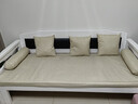 宇妍阁 实木沙发床可折叠小户型多功能书房坐卧两用1.5米客厅双人沙发床 软包白色204长*拉开150 【纯实木加厚材质】送床垫+5枕 实拍图