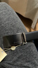 金利来男士皮带时尚牛皮腰带礼盒商务男款自动扣裤带 生日礼物送爸爸 实拍图
