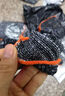 汽修维修白加丝黑加丝耐磨劳保透气棉线手套批发干活工地劳动手套 黑色 1双装 实拍图