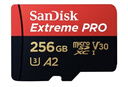 闪迪（SanDisk）256GB TF(MicroSD)内存卡 4K极速金卡A2 V30 U3行车记录仪 运动相机无人机 监控存储卡 读190MB/s 实拍图