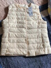 雪中飞经典新款基础舒适轻薄羽绒便捷短款保暖羽绒小马甲轻盈便携舒适 黎蔓卡其|7202-女 M 165/88A 实拍图