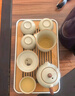 京东京造茶具整套 套装汝窑功夫茶具茶杯茶壶高档 月白18件【礼盒装】 实拍图