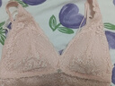 维多利亚的秘密 杨幂同款 维密格蕾丝纯欲柔软文胸法式吊带背心小胸内衣 11T1典雅粉-细肩带款 S 晒单实拍图