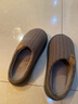 奥康（Aokang）抗菌棉拖鞋男士秋冬季室内居家用保暖防滑防臭毛绒厚底情侣棉拖女 实拍图