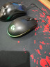 罗技（G）G102第二代游戏鼠标 RGB流光灯效鼠标 轻量化  游戏级8000DPI传感器 黑色 200-8000DPI 实拍图