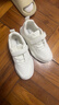 哈比熊（HOBIBEAR）童鞋春秋儿童运动鞋小白鞋男童鞋革面休闲女童鞋GS7593 白色35码 实拍图