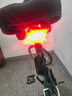 洛克兄弟（ROCKBROS）自行车尾灯USB充电骑行安全夜骑车灯警示灯公路山地车尾灯配件 七色炫彩尾灯Q1(双支架安装 ) 实拍图