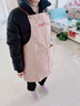 光多拉防水围裙厨房防油污家用做饭无袖工作服男士女士通用家务清洁粉色 实拍图