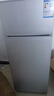 新飞（Frestec）小冰箱 冰箱小型双开门 迷你双门家用宿舍租房冷藏冷冻电冰箱节能省电 72L银【租房神器+行业热卖】 实拍图