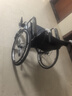 怡辉（YIHUI）轮椅老人专用出行带坐便器轻便携折叠年轻人骨折充气轮胎手动推车 实拍图