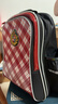 UnMeunme儿童书包 小学生男初中女书包双肩背包一年级书包男女 3-9 3253S红格 小挂件+腰扣 实拍图