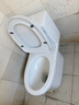 松鲸 卫浴家用马桶坐便器大冲力超漩虹吸式静音连体座便器小户型马桶 直冲型【大冲力】400坑距 实拍图