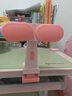 得力（deli）坐姿矫正器学生写字纠正姿势坐读写正姿桌面书写预防低头防近视驼背免安装夹桌款生日开学礼物粉 实拍图